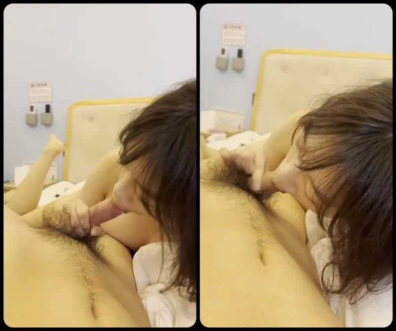 Tình nhân ngoan bú láp cặc bự của anh